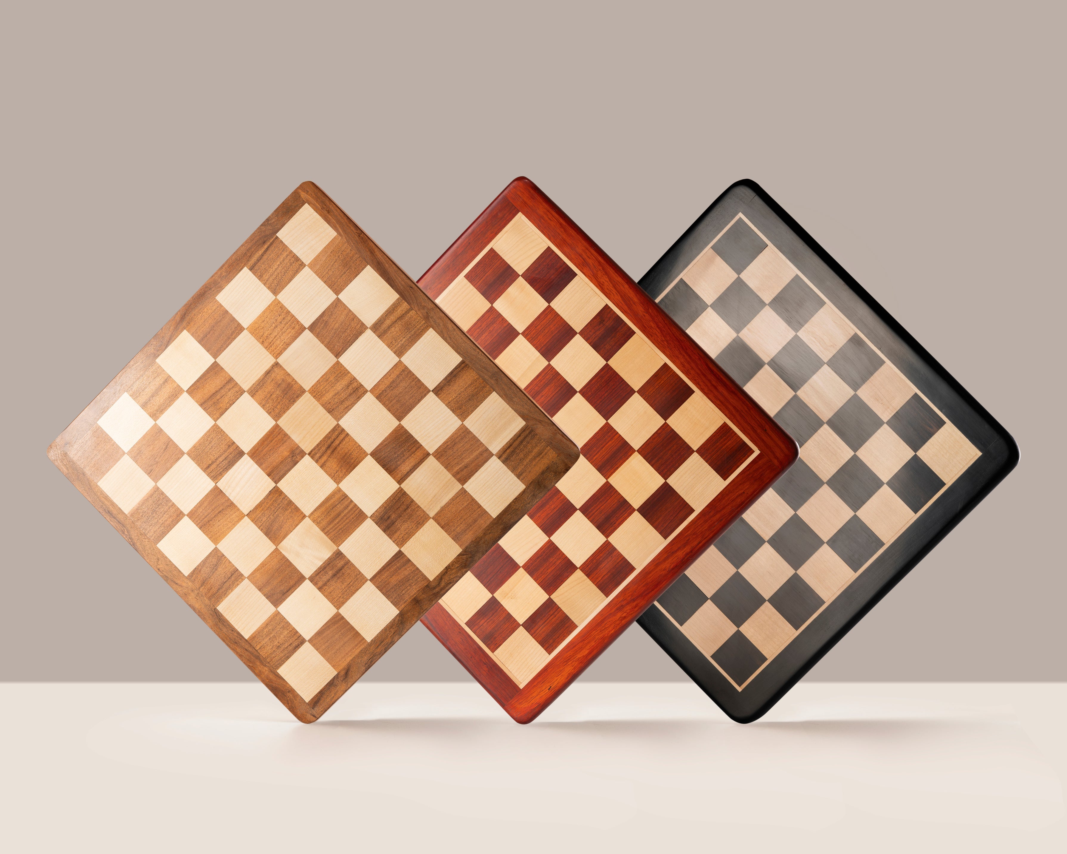 Schackbräden i trä