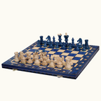 Hopfällbart Schackset – Ambassador – 54 cm