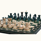 Hopfällbart Schackset – Ambassador – 54 cm