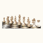 Magnetiskt fällbart schackset – Blå & Svart – 27 cm – svart, bild 4