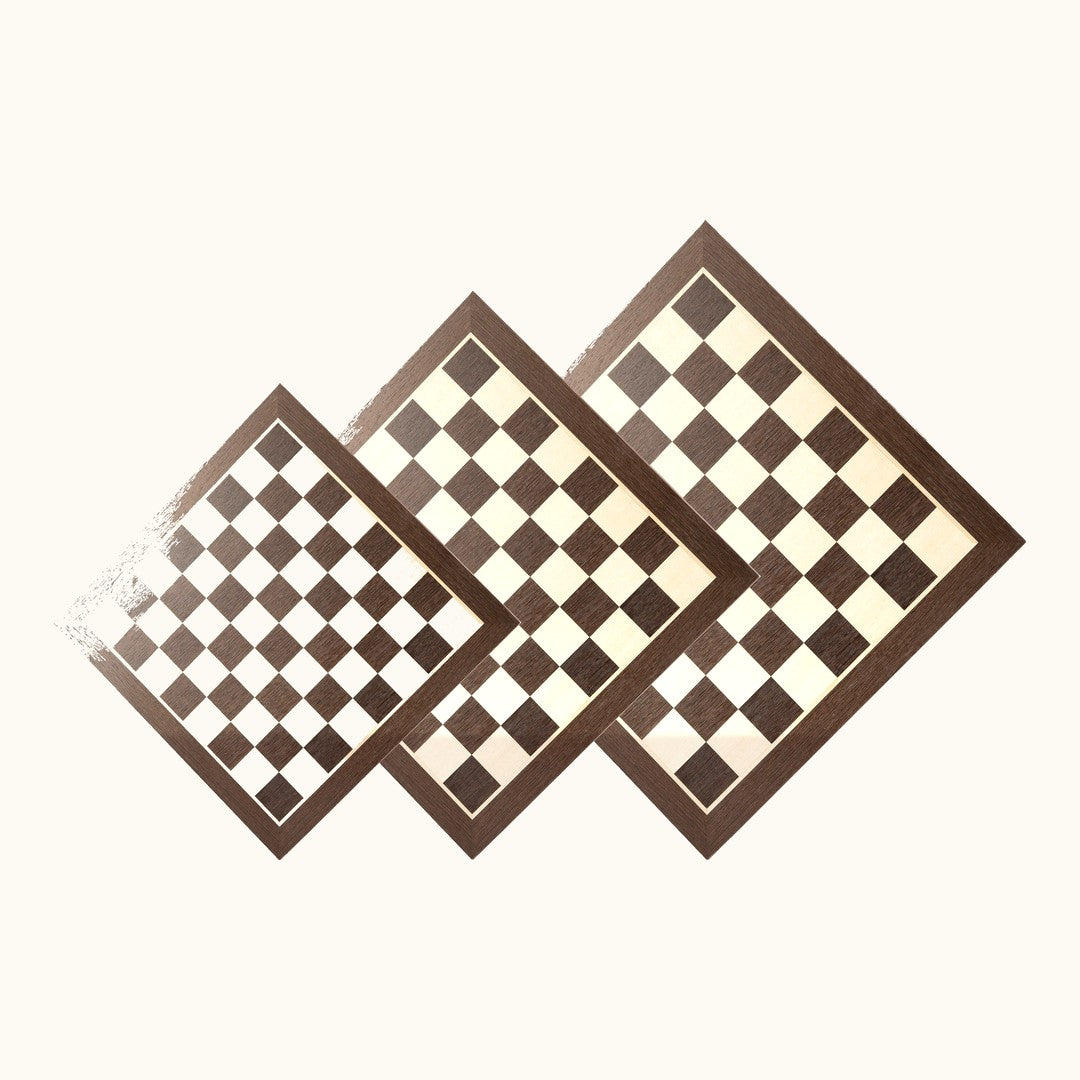 Schackbräde i wenge & lönn – No. 5 & No. 6 – No. 5