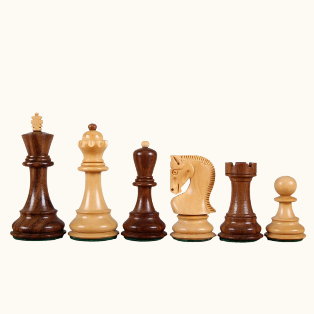 Schackpjäser – Zagreb Staunton – 89 mm & 95 mm (No. 5 & No. 6)