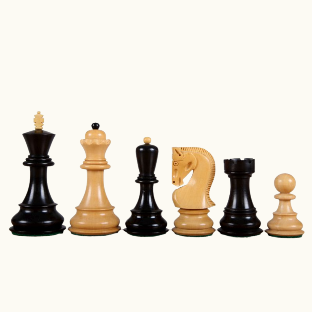 Schackpjäser – Zagreb Staunton – 89 mm & 95 mm (No. 5 & No. 6)